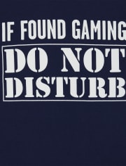 Boys Do Not Disturb Graphic Tee
