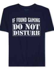 Boys Do Not Disturb Graphic Tee