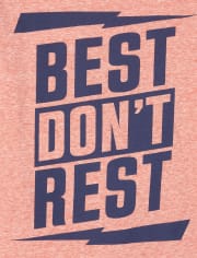 Boys Best Don't Rest Graphic Tee