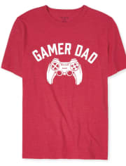 Mens Dad And Me Video Game Matching Graphic Tee