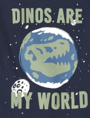 Baby And Toddler Boys Dino World Graphic Tee