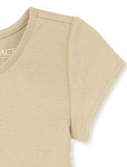 Girls Ponte Knit Everyday Dress