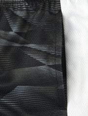 Boys Side Stripe Performance Basketball Shorts