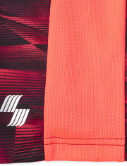 Shorts de básquetbol con rayas laterales para niños