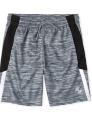 Boys Side Stripe Performance Basketball Shorts