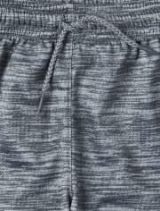 Boys Side Stripe Performance Basketball Shorts