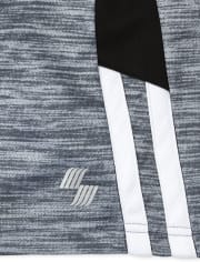 Boys Side Stripe Performance Basketball Shorts