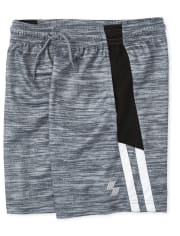 Boys Side Stripe Performance Basketball Shorts
