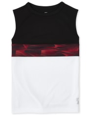 Boys Colorblock Performance Muscle Top