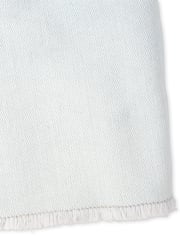 Girls Tassel Denim Shortie Shorts
