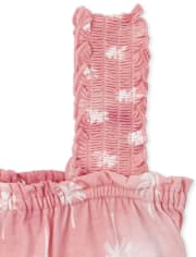 Girls Mix And Match Smocked Tank Top