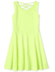 BABINE - Cross Back Dress - Mint
