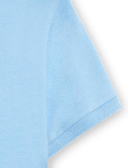 Lot de 2 polos uniformes en piqué pour garçon