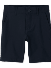 Short chino uniforme à séchage rapide pour garçon