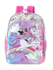 Toddler Girls Holographic Minnie Mouse Backpack