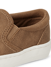 Toddler Boys Uniform Slip On Sneakers
