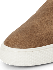 Boys Uniform Slip On Sneakers