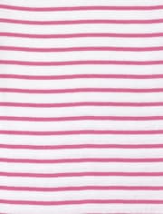 Baby Girls Striped Bodysuit 5-Pack