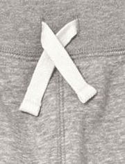 Paquete de 2 pantalones jogger de polar de uniforme para niños