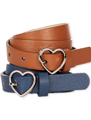 Girls Belt 2-Pack