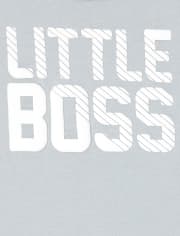 Camiseta sin mangas con estampado abullonado Mix And Match para bebés y niños pequeños