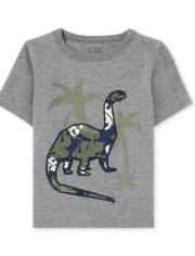 Baby And Toddler Boys Embroidered Graphic Top