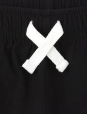 Shorts de baloncesto con rayas laterales Mix And Match para bebés y niños pequeños