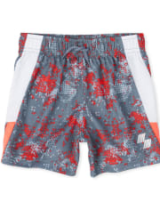 Shorts de baloncesto de alto rendimiento con estampado Mix And Match para bebés y niños pequeños