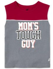 Baby And Toddler Boys Mix And Match Graphic Muscle Tank Top