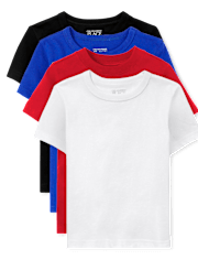 Paquete de 4 tops para bebés y niños pequeños