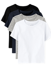 Lot de 4 hauts pour bébé et tout-petit garçon