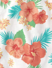 Haut dos nu à imprimé Mix and Match pour bébé et toute-petite fille