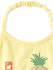 Baby And Toddler Girls Mix And Match Glitter Halter Top