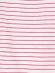 Toddler Girls Striped Tee Shirt