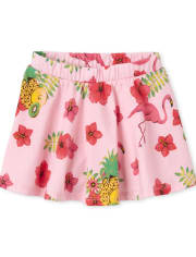 Baby And Toddler Girls Mix And Match Print Skort