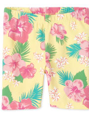 Shorts ciclistas florales Mix And Match para bebés y niñas pequeñas