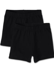 Toddler Girls Basic Cartwheel Shorts