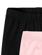 Toddler Girls Cartwheel Shorts 2-Pack