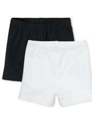 Pantalones cortos de uniforme Cartwheel para niñas pequeñas