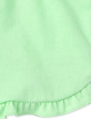 Shorts con volantes Mix And Match para bebés y niñas pequeñas