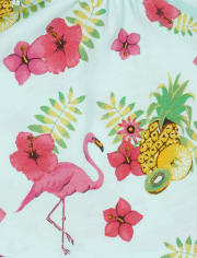 Baby And Toddler Gils Flamingo Dress