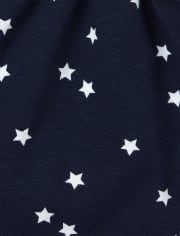 Mameluco americano con lentejuelas a rayas para bebés y niñas pequeñas