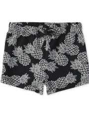 Baby And Toddler Girls Mix And Match Pineapple Shorts