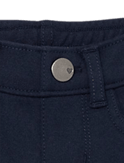 Toddler Girls Uniform Ponte Knit Pull On Jeggings 2-Pack