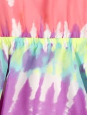 mom and baby matching tie dye