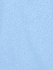 Polo de piqué con volantes de uniforme para niñas pequeñas, paquete de 2