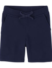 Baby And Toddler Girls Uniform French Terry Shorts
