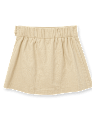 Ensemble de 2 jupes-shorts plissées uniformes pour toute-petite fille