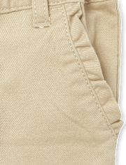 Ensemble de 2 pantalons chino skinny à volants pour toute-petite fille