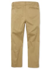 boys green chino pants
